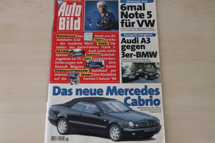 Deckblatt Auto Bild (41/1996)